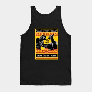 GAMERA vs. GYAOS FIGHT POSTER Tank Top